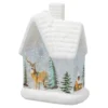 LED-Dekofigur Glashaus Hirsch