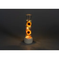 LED-Dekofigur "Herbstfreude im Glas"