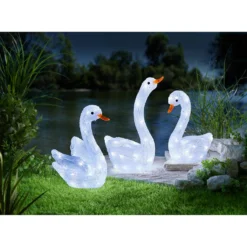 LED-Dekofigur "Leuchtschwan" Kind