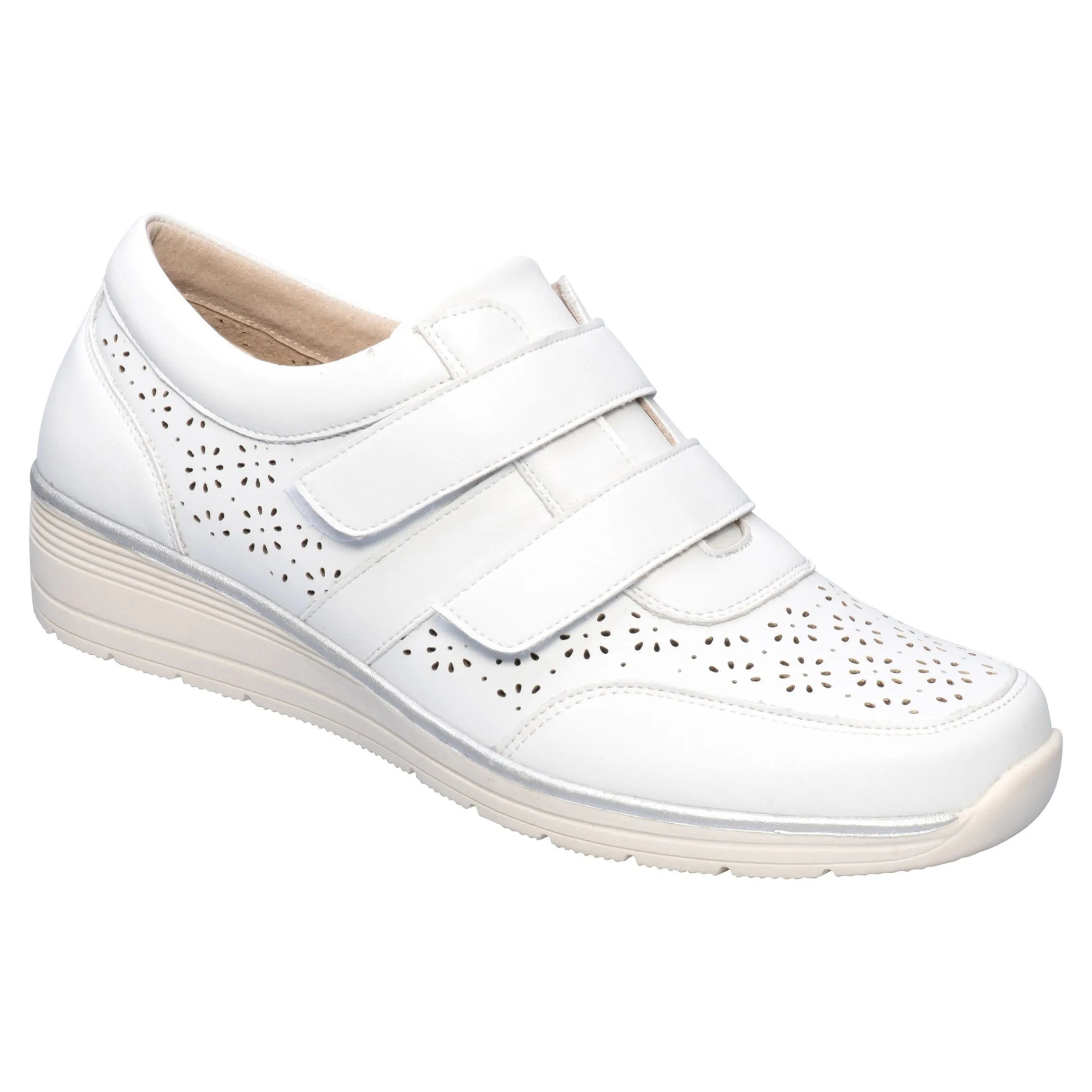 Leder-Kletthalbschuh „Kornelia“