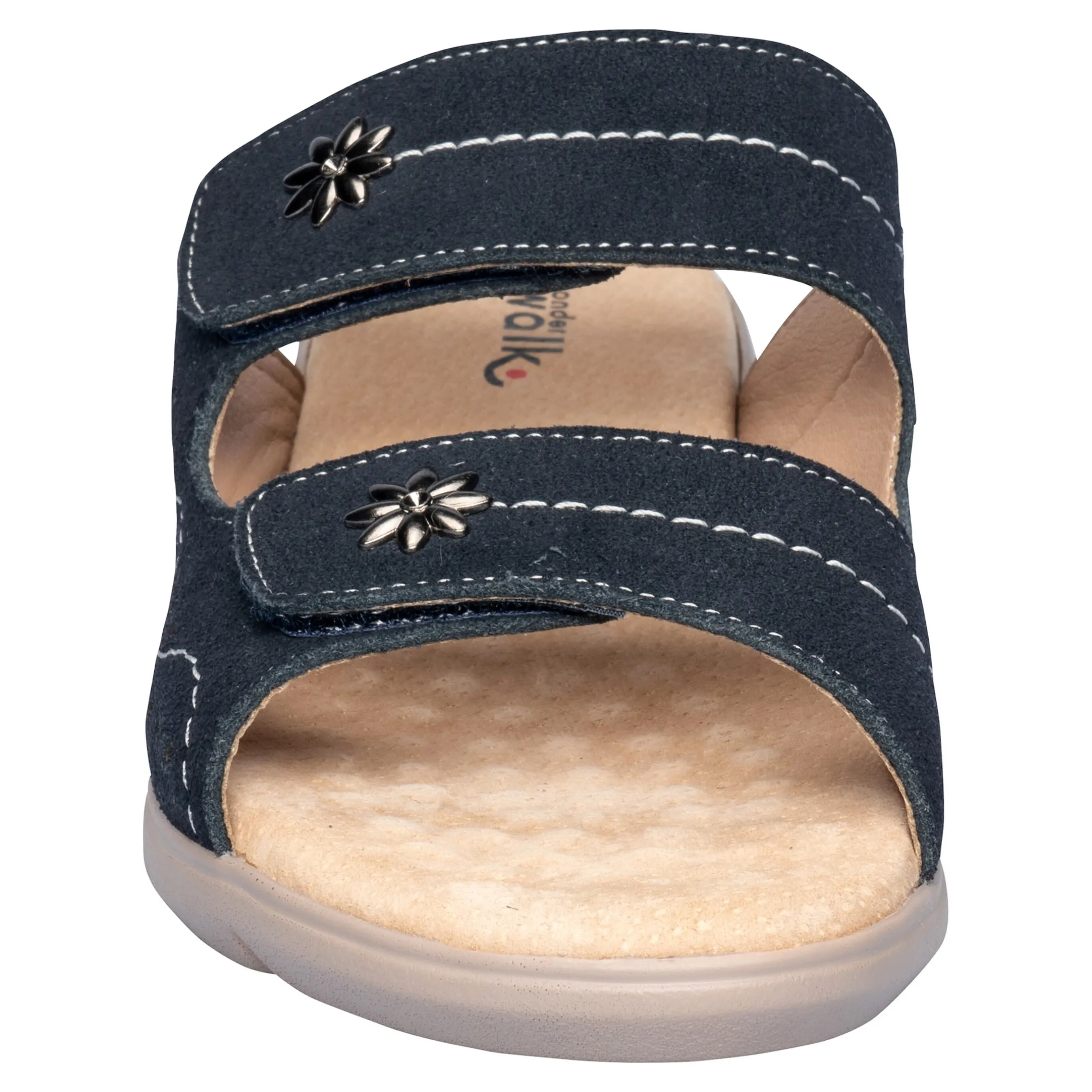 Leder-Komfortpantolette "Lisa"