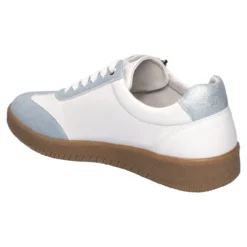 Leder-Sneaker „Lisa“ hellblau
