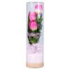 LED-Glasdeko „Tulpen“