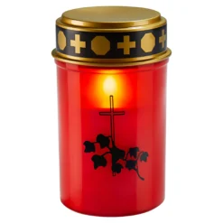LED-Grabkerze "Kreuz"