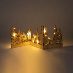 LED-Holzaufsteller „faltbar“