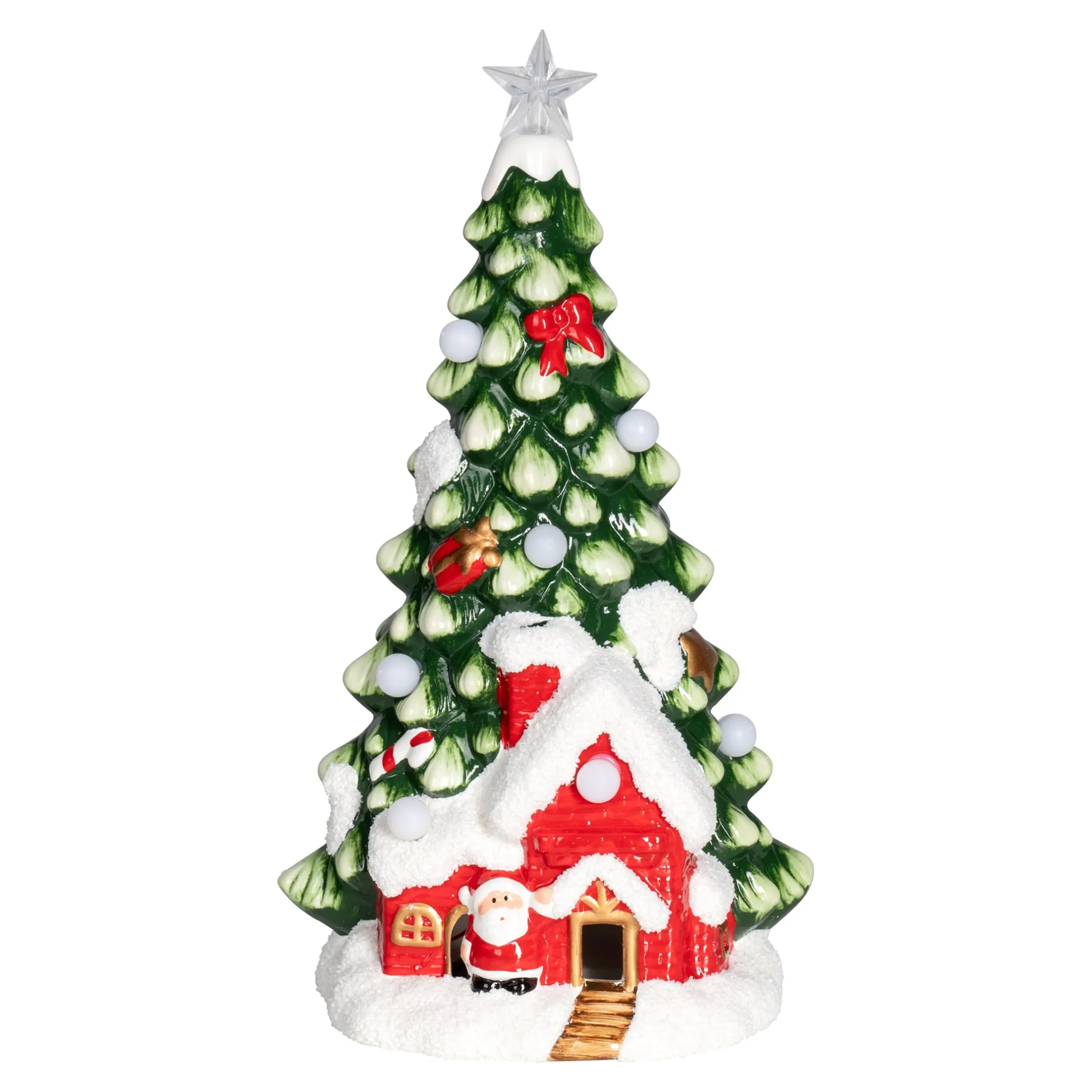 LED-Keramikfigur „Tannenbaum“