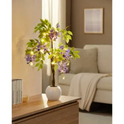 LED-Kunstbaum „Blauregen“
