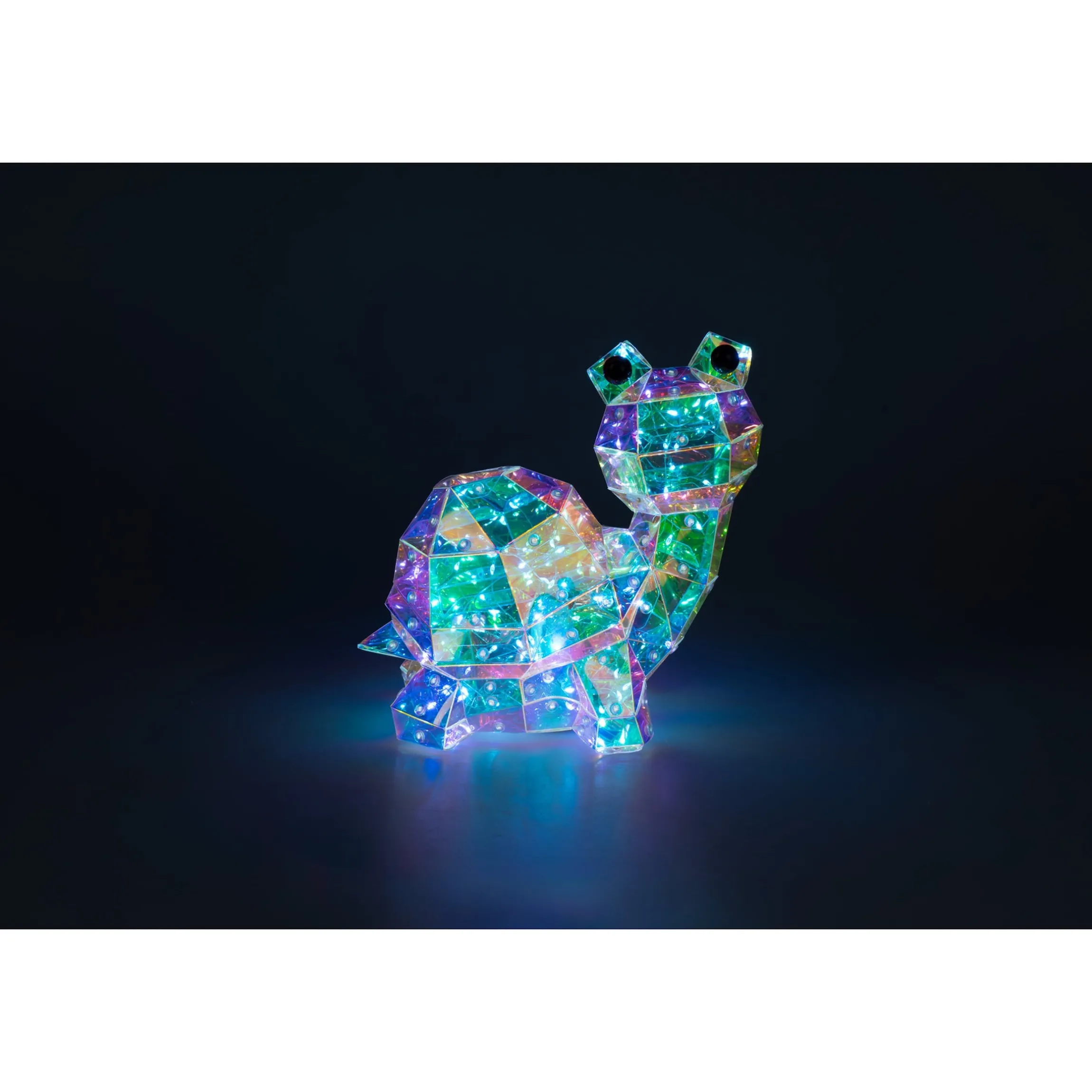 LED-Leucht-Schildkröte „Prisma“