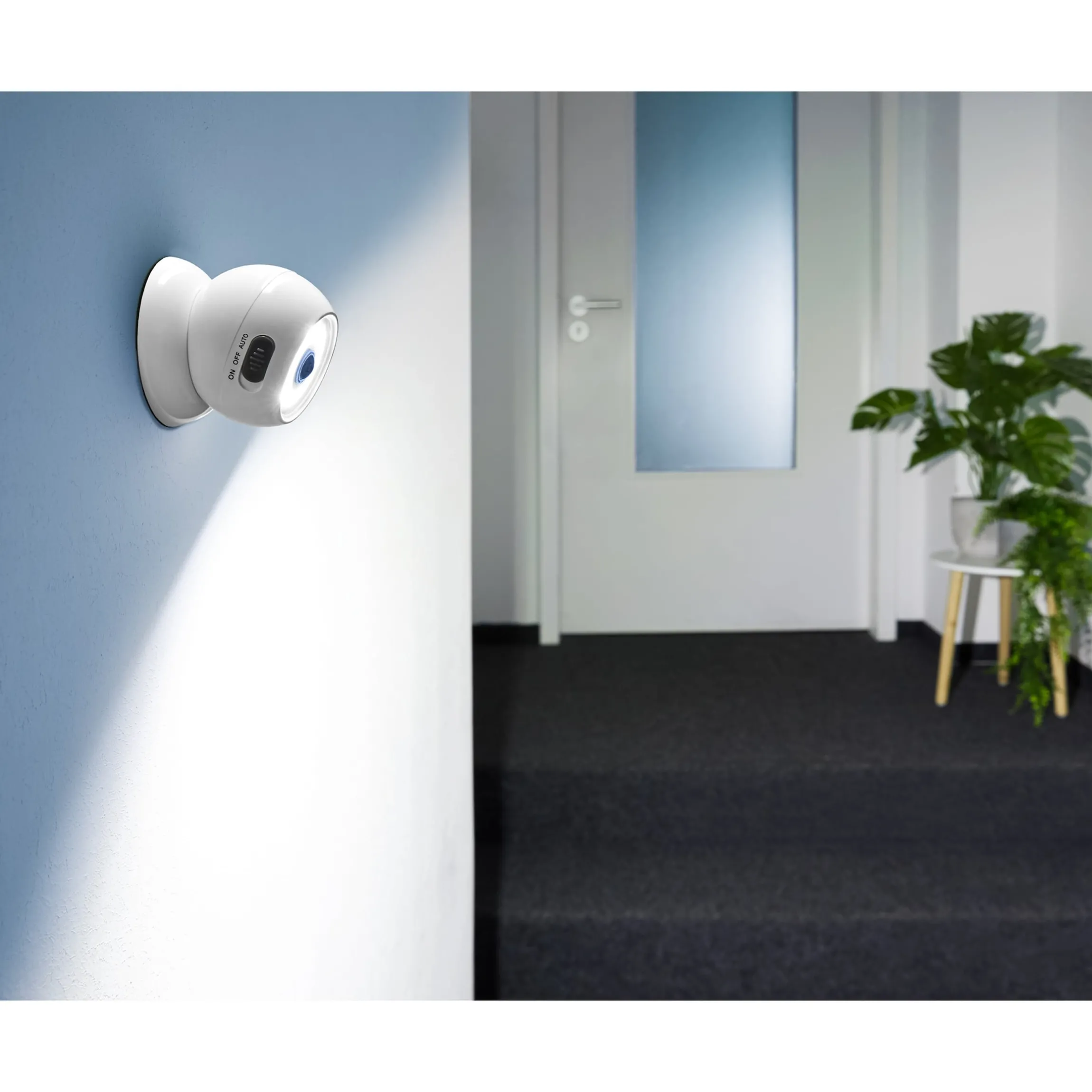LED-Magnetleuchte „360°“ mit Bewegungsmelder