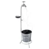 LED-Solar-Blumentopf „Wasserhahn“