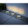 LED-Solar-Bodenleuchten, 3 Stück