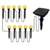LED-Solar-Stecker „Spotlight“, 10Stück