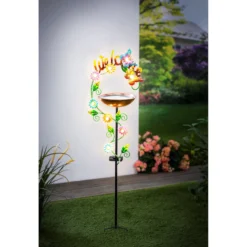 LED-Solar-Vogeltränke „Schmetterling“