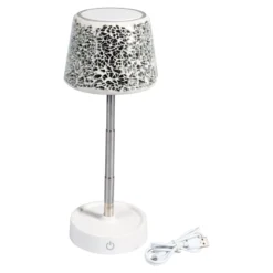 LED-Tischleuchte 2 in 1 „Mosaik“