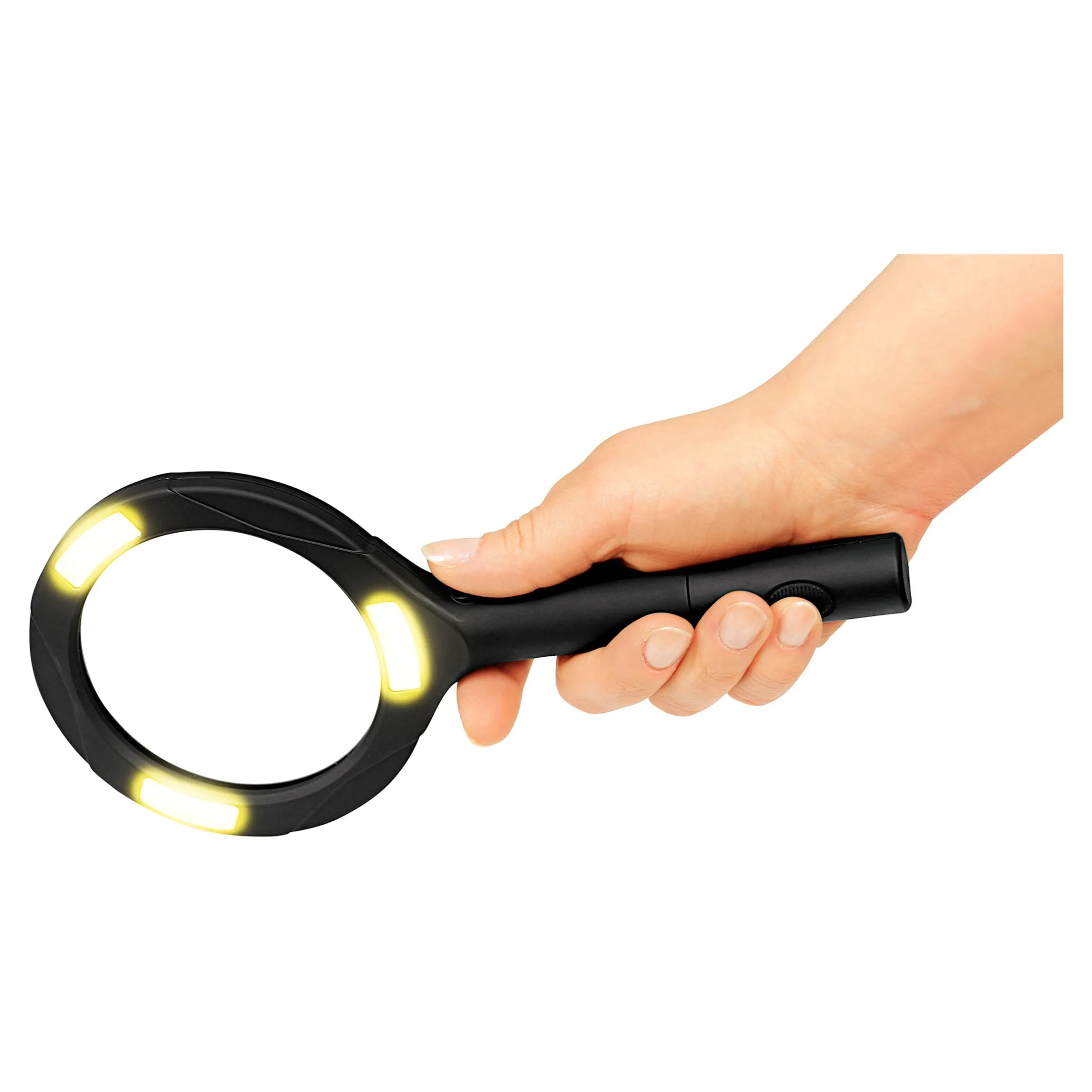 Lupe 3-fach mit LED