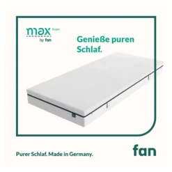 Matratze max foam by fan