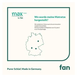 Matratze max foam by fan
