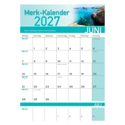 Merk-Kalender 2027 Natur