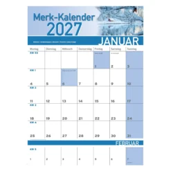 Merk-Kalender 2027 Natur