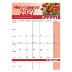 Merk-Kalender 2027 Natur
