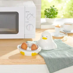 Mikrowellen-Eierkocher „Ente“