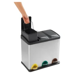 Mülltrennsystem „Premium“, 3 Fächer je 8,5 l