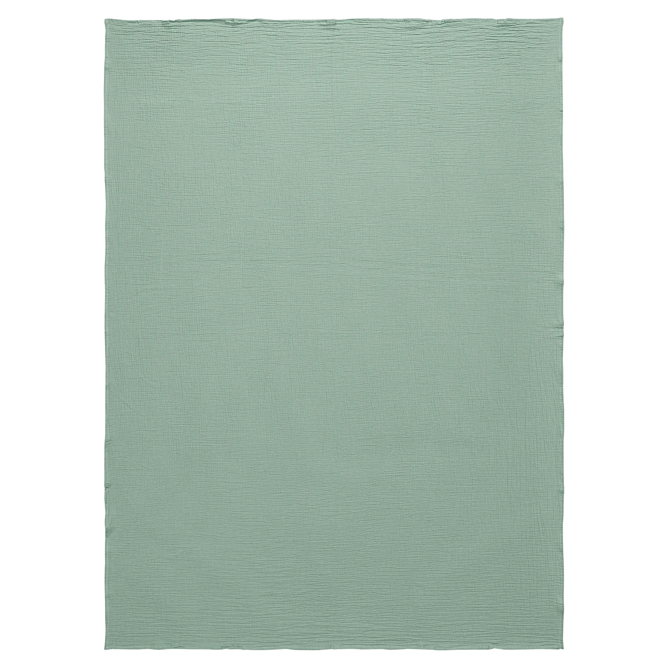 Musselin-Decke "Annalena", 150x200 cm salbei