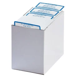 Namensaufkleber "Schrifttyp A" blau