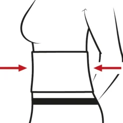 Nierenwärmer mit Stützfunktion Standard