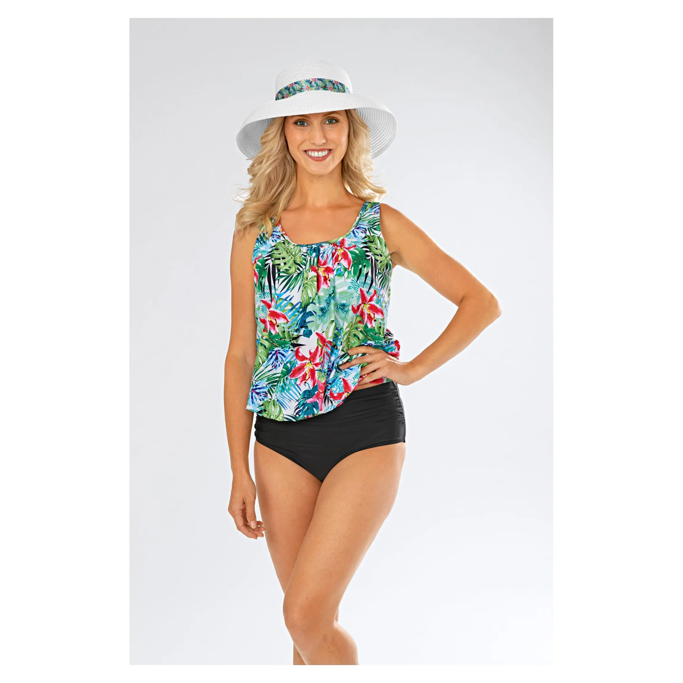 Oversize-Tankini-Oberteil "Sarah"
