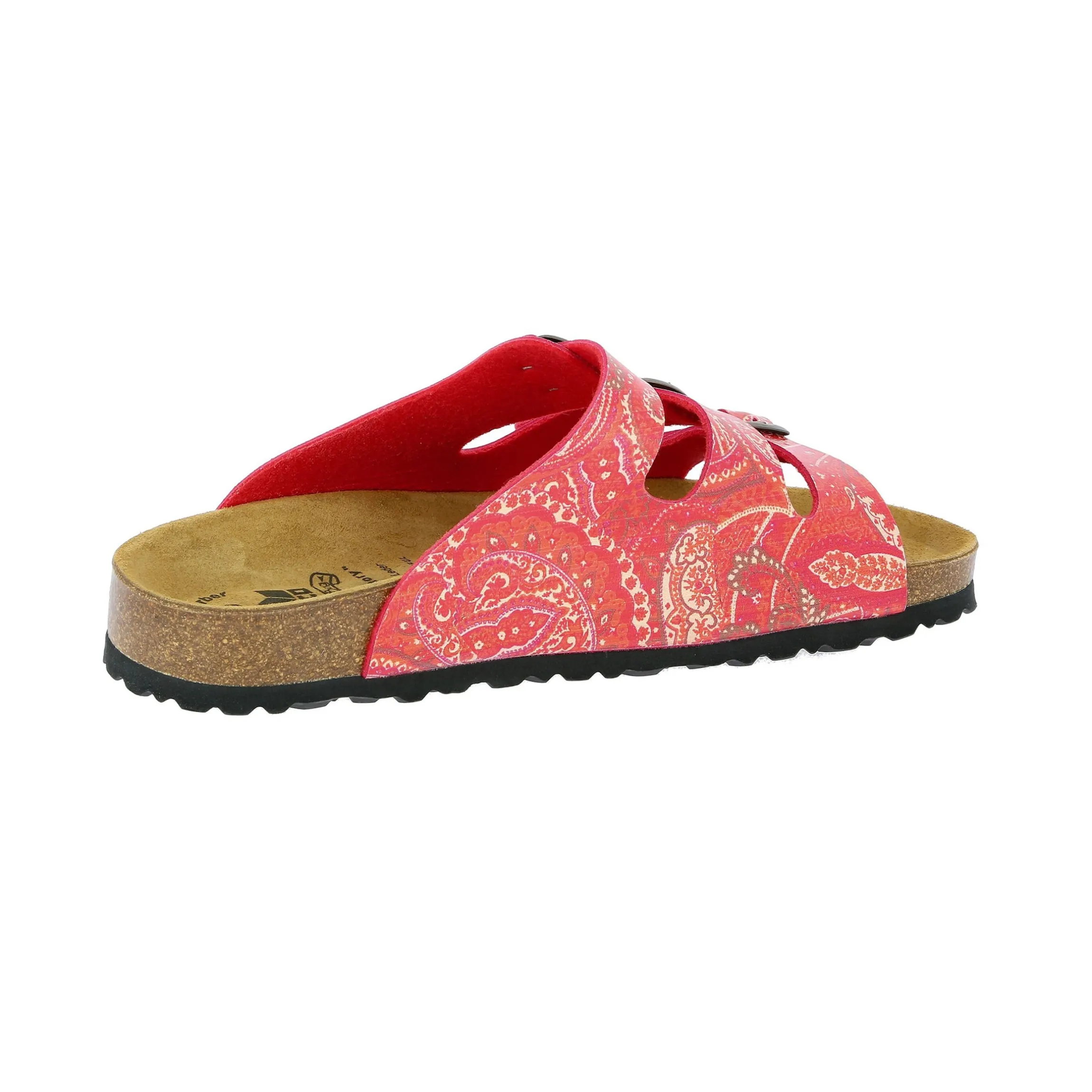 Pantolette "Bioline Lady Power" rot