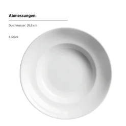 Pastateller Set, Porzellan Barca