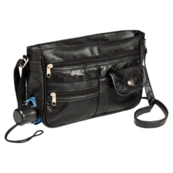 Patchwork-Ledertasche „Inge“