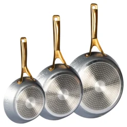 Pfannen-Set „LavaGold", 3-teilig