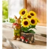 Pflanztopf „Herbst-Hase“