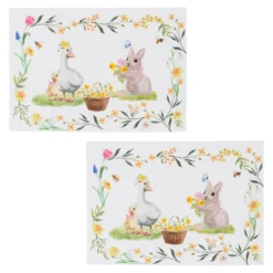 Platzset „Osterfrühstück“, 2 Stück