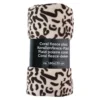 Polarfleece-Decke "Leoprint"
