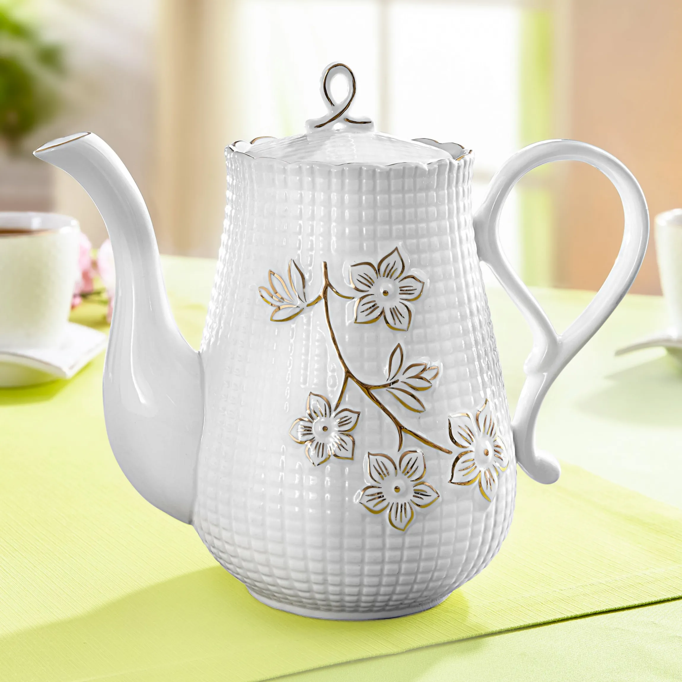 Porzellan-Kaffeekanne, 1,2 l