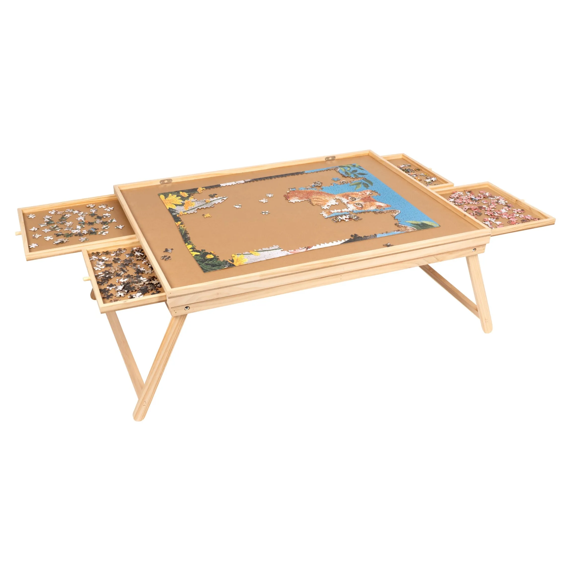 Puzzletisch "Premium" mit Beinen, klappbar, für 500 Teile