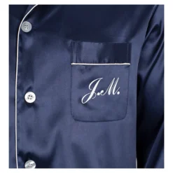 Pyjama personalisiert mit Initialen Herren