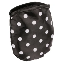 Regenhut mit Tasche "Punkte" schwarz