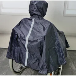 Rollstuhl-Regencape schwarz