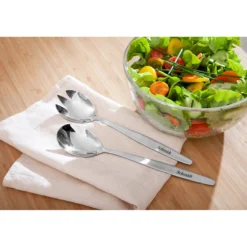 Salatbesteck personalisiert mit Namen, 2-teilig