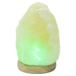 Salzkristall-Lampe