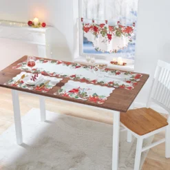 Scheibengardine „Weihnachtszauber“