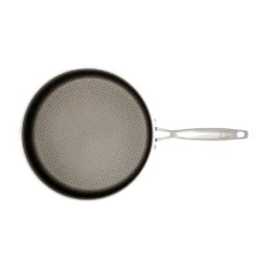 Schmorpfanne mit Wabenstruktur, Edelstahl, 26 cm