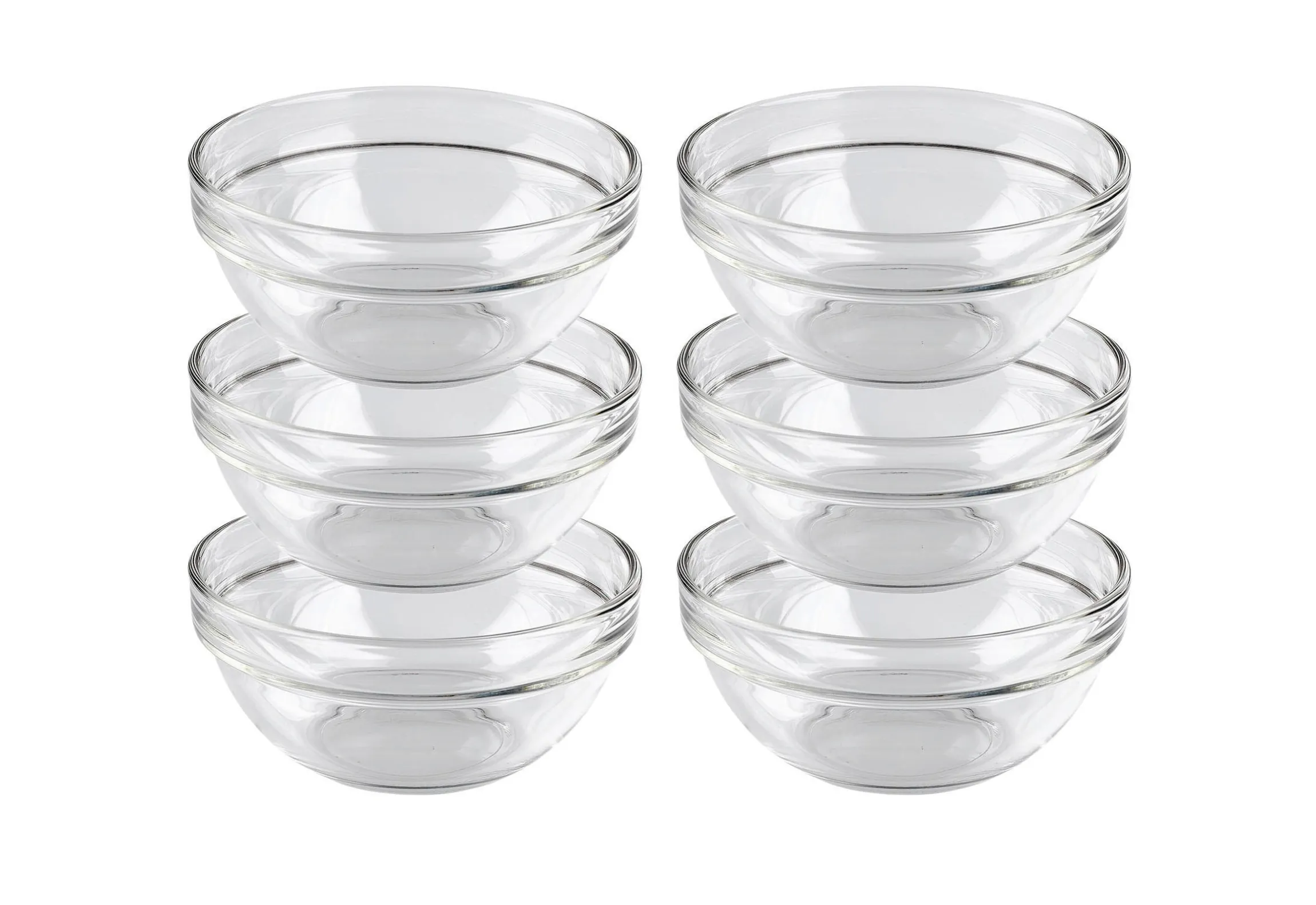 Schüssel 12 cm 6-er Set EMPILABLE