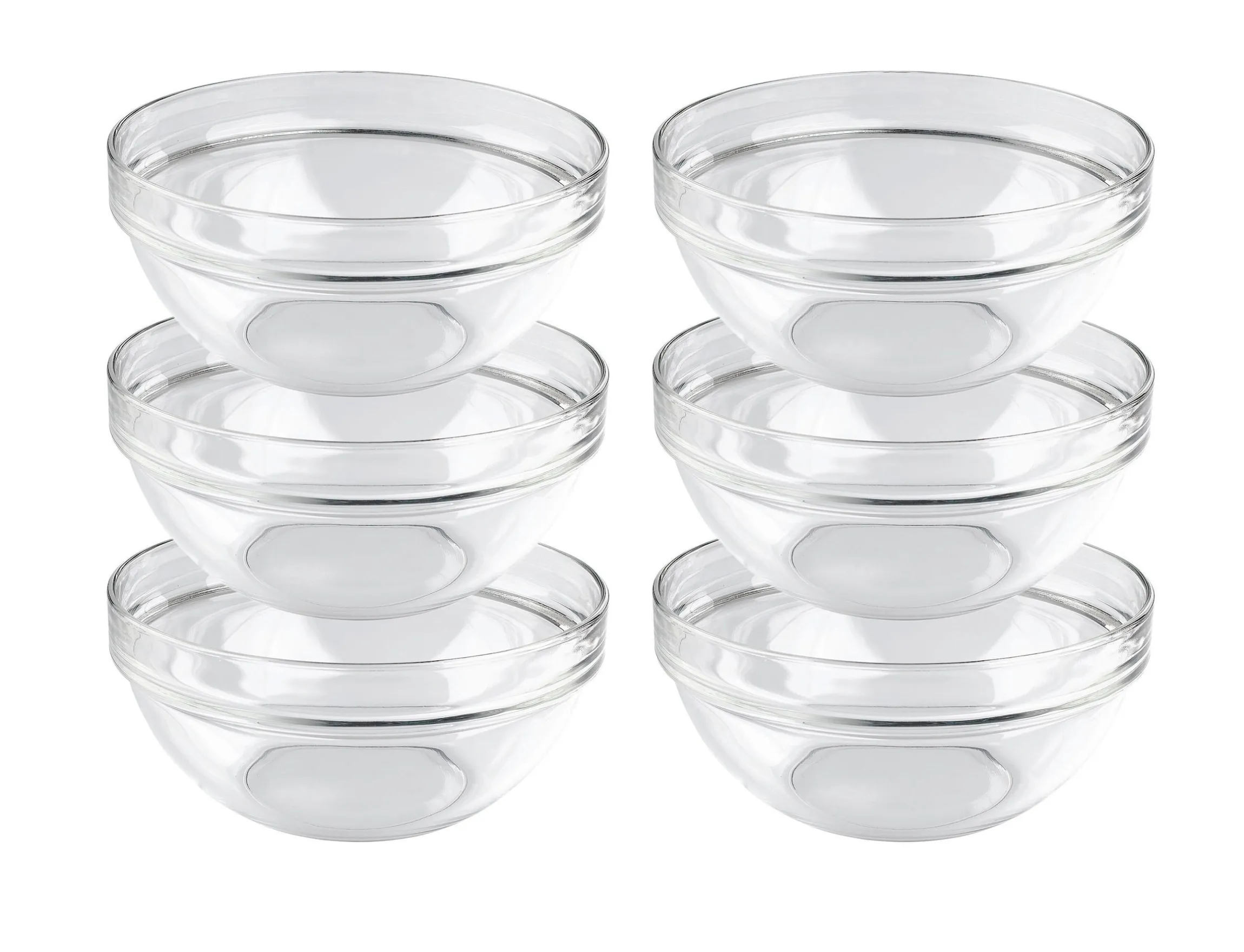 Schüssel 17 cm 6-er Set EMPILABLE