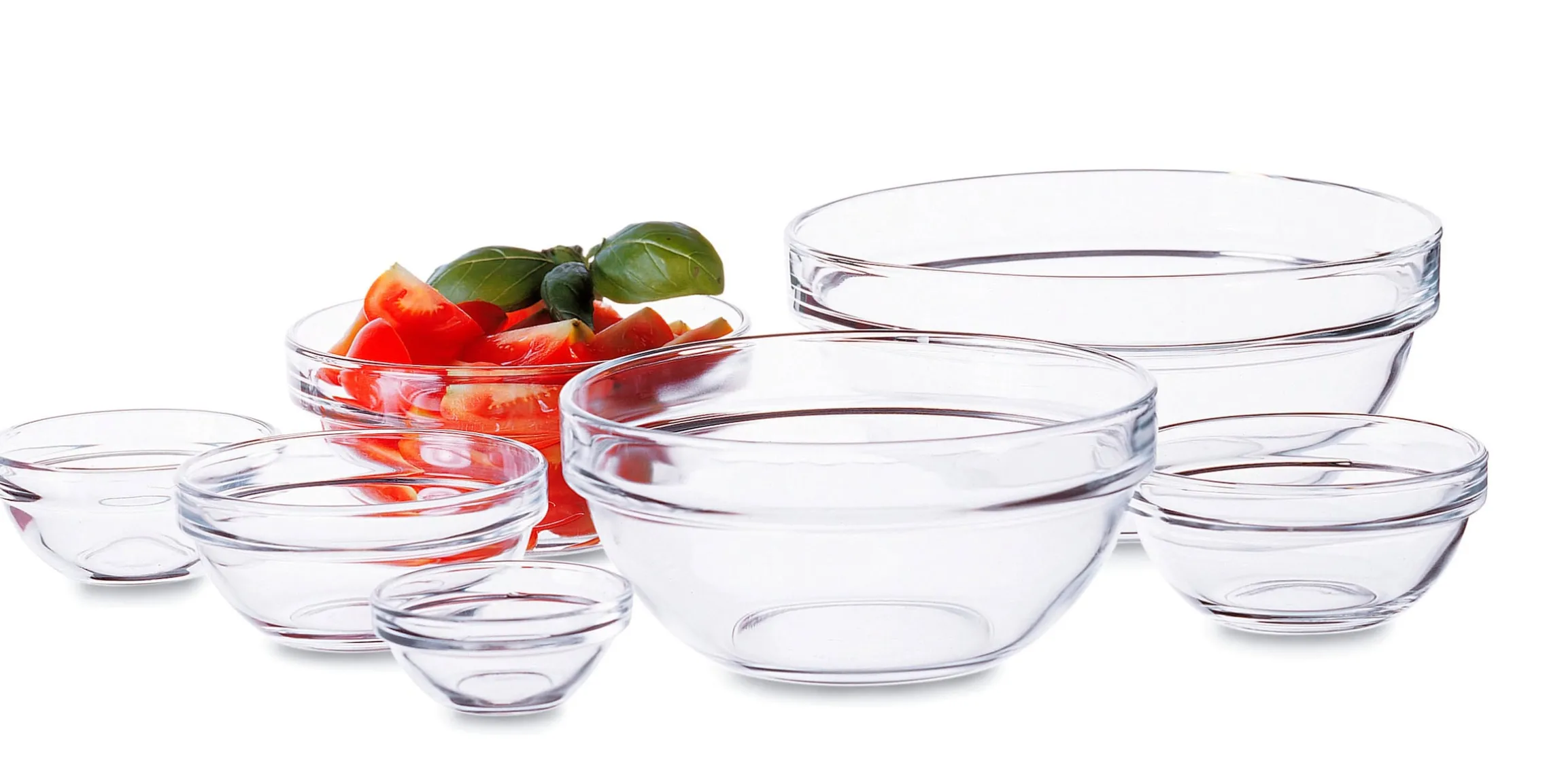 Schüssel 14 cm 6-er Set EMPILABLE