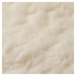 Sesselkissen und Armlehnenschoner-Set, 3-teilig, Schurwolle creme